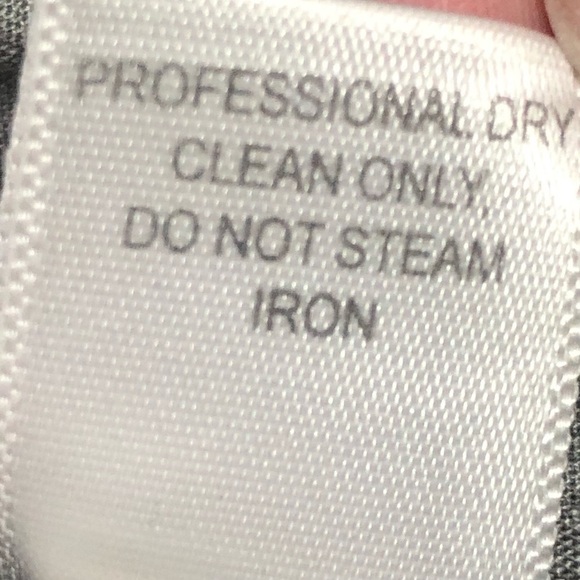 Banana Repiblic Martin fit gray wool blend lined pants size 8 - Picture 8 of 10